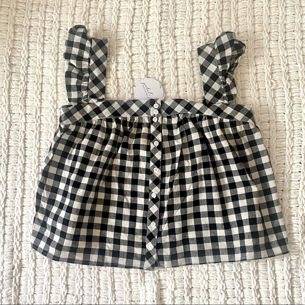 NWT- Petal and Pup Gingham Crop